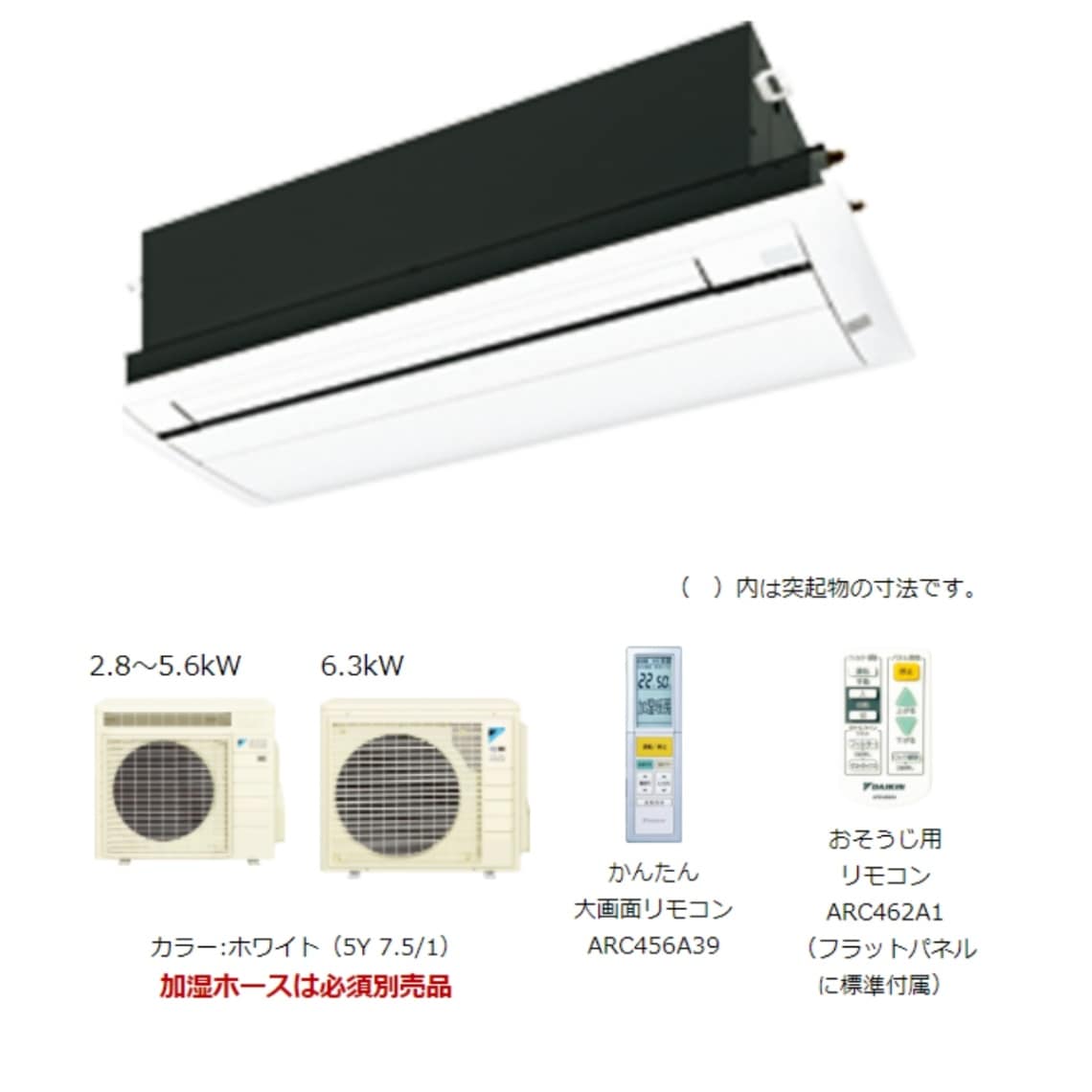 DAIKIN 天井埋込型エアコン　パネルのみ③ 天井埋込カセット形シングルフロータイプ | ハウジングエアコン
