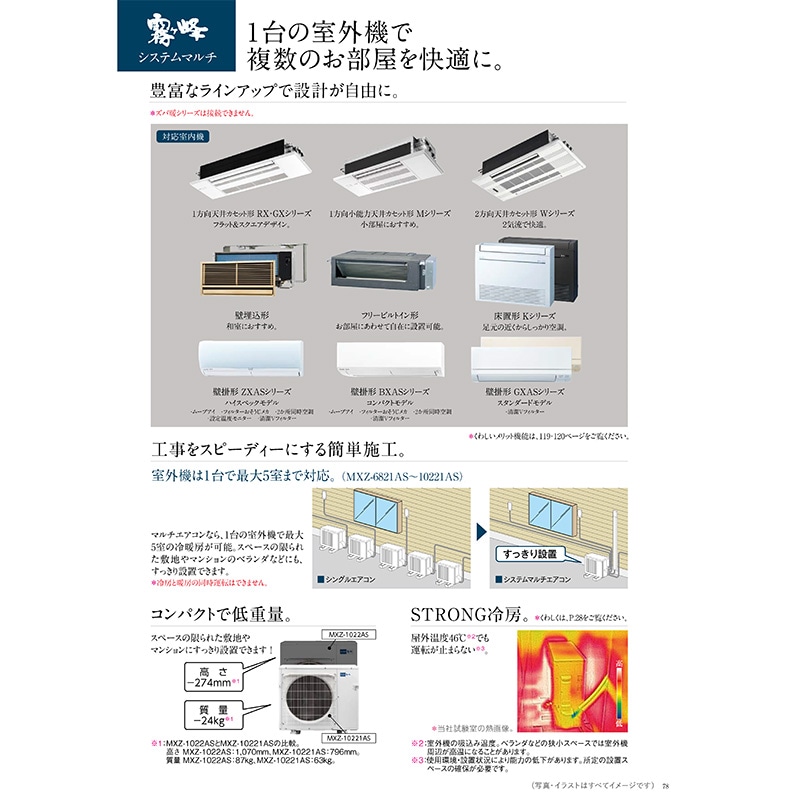 MSZ-2221GXAS-W 【室内機のみ】 三菱電機 エアコン 主に6畳 GXAS