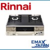 RTE65VACB-GL-LP　リンナイ プロパンガス ガスコンロ Rinnai LAKUCIE ラクシ エ 2口 左強火力 約59cm　消し忘れ消火機能 料理 炒め物 揚げ物|ガスコンロ|調理家電
