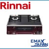 RTE65VARB-GL-LP リンナイ プロパンガス ガスコンロ Rinnai LAKUCIE ラクシエ 2口 左強火力 約59cm　消し忘れ消火機能 料理 炒め物 揚げ物|ガスコンロ|調理家電