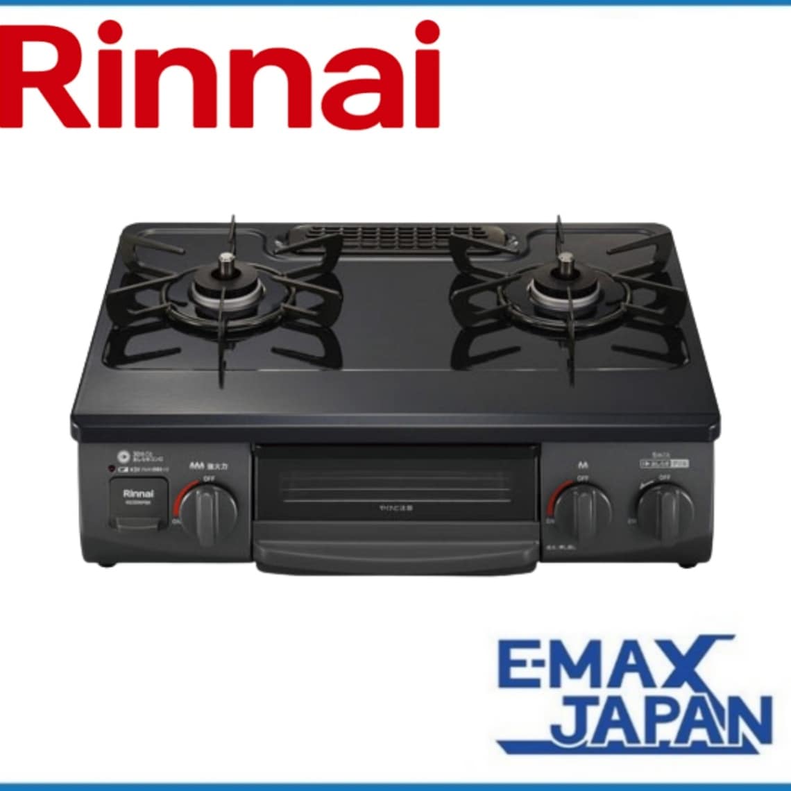 KG35NPBKL-A13 リンナイ 都市ガス ガスコンロ Rinnai 2口 左強火力 幅 ...