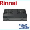 KG64-2HSL-A13　リンナイ 都市ガス ガスコンロ Rinnai 2口 左強火力 幅約60c m 料理 調理 立消え安全装置 コンロ消し忘れ消火機能 焦げつき消火機能|ガスコンロ|調理家電