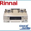RTS65AWK14RG-CR-LP　リンナイ プロパンガス ガスコンロ Rinnai 2口 右強火 力 幅約59cm 料理 水無し両面焼きグリル 消火機能 安全装置|ガスコンロ|調理家電