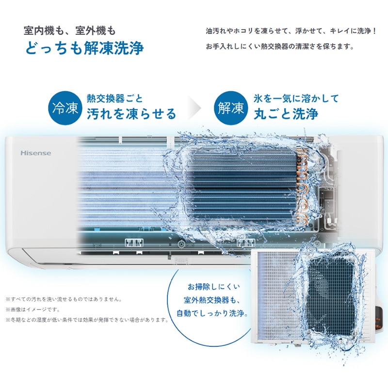 東京 神奈川地域限定 標準取付工事費込 エアコン同配 6畳用 ハイセンス