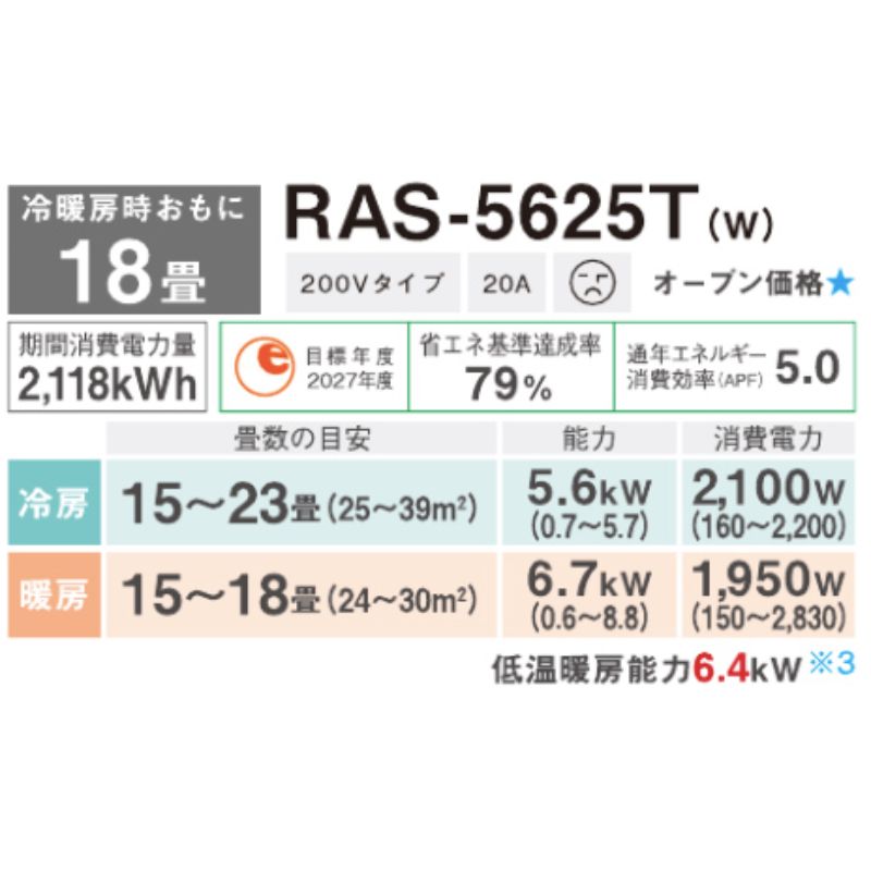 東京 神奈川地域限定 標準取付工事費込 エアコン同配 18畳用 東芝 2025