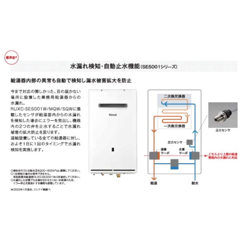 給湯器 リンナイ 2024年モデル ユーロホワイト 都市ガス 32号 業務用