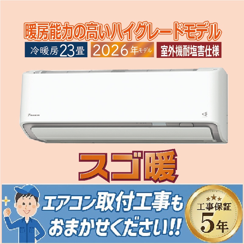 東京 神奈川地域限定 標準取付工事費込 エアコン同配 10畳用 ダイキン
