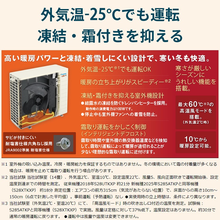 エアコン　ダイキン10畳用　動作確認済み 楽天市場】エアコン 10畳 ダイキン DAIKIN S284ATGS-W ホワイト