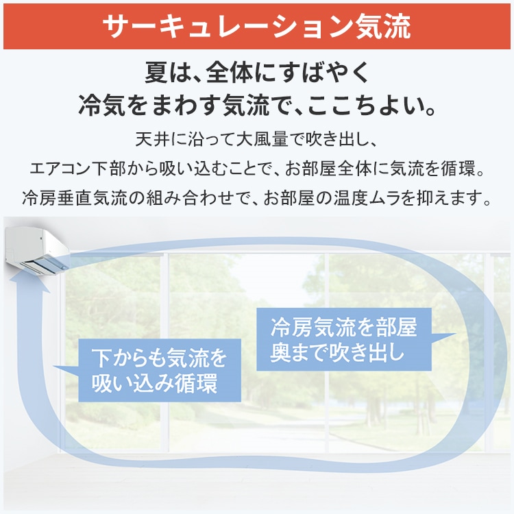 エアコン おもに20畳 室外電源タイプ ダイキン スゴ暖 極暖・寒冷地