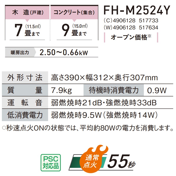 石油ファンヒーター コロナ 主に7畳用 miniタイプ 木造7畳