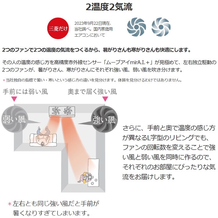 エアコン 主に26畳 三菱電機 ズバ暖霧ヶ峰 2024年 モデル VXVシリーズ 