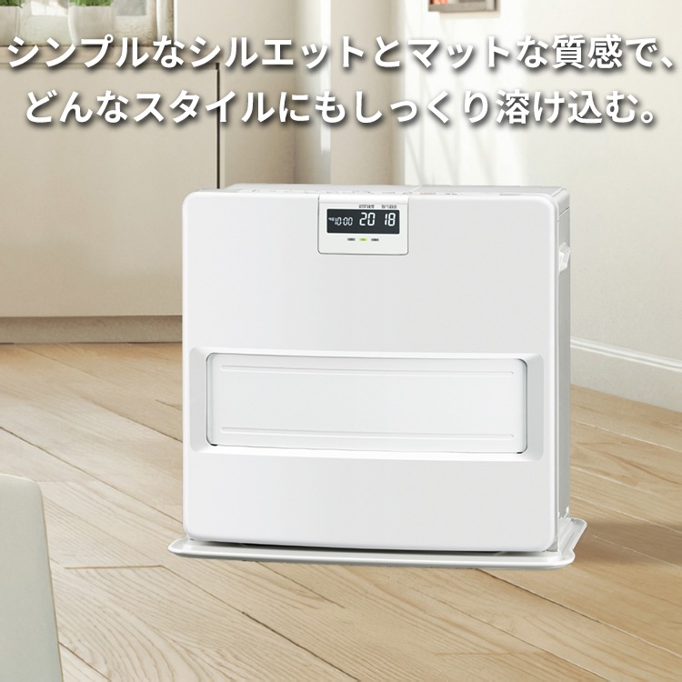 最安値 コロナ 石油ファンヒーター FH-S3225Y-WM マットホワイト