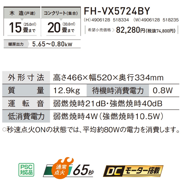 石油ファンヒーター コロナ 主に15畳用 VXシリーズ 木造15畳