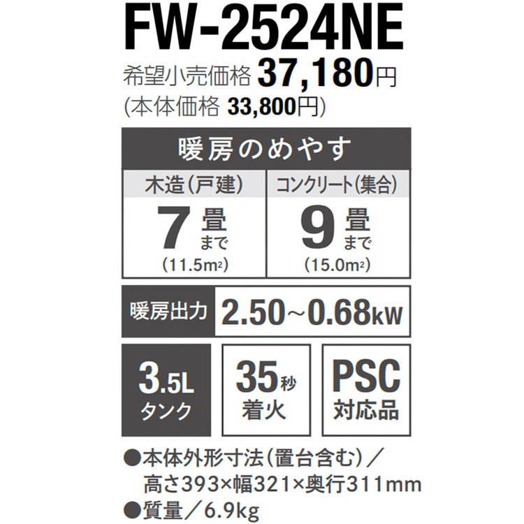 ダイニチ 石油ファンヒーター 木造17畳まで/コンクリート23畳まで 楽天市場】ダイニチ Dainichi 石油ファンヒーター FW-66L5-W ムーン