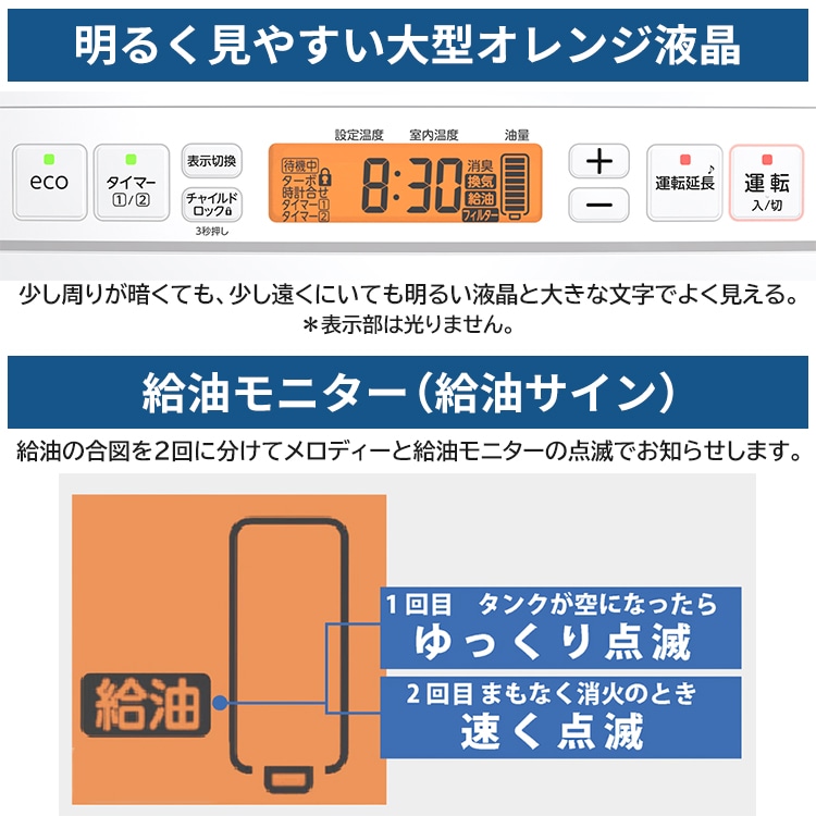 石油ファンヒーター ダイニチ 主に15畳用 GRタイプ 木造15畳
