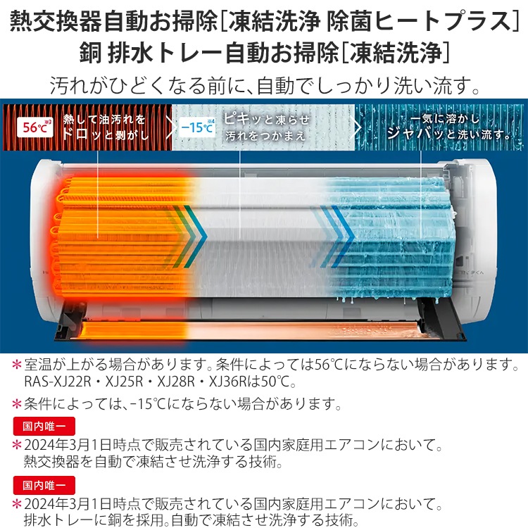 149【美品】エリア限定 配送無料*洗浄*保証*設置可*2023年 6畳 IRIS OHYAMA（アイリスオーヤマ） [工事保証3年] エアコン 14畳工事費