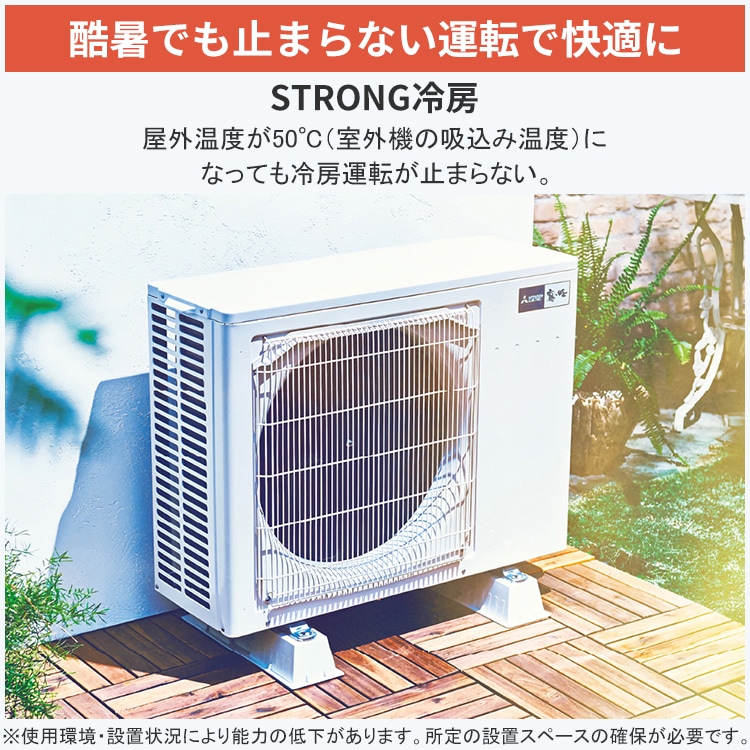 【直接引き取り】エアコン　三菱　MSZ-R2224-W 2024年製 霧ヶ峰 標準取付工事費込 エアコン おもに18畳 三菱電機 2024年