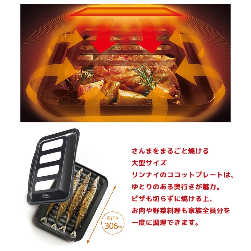 リンナイ RHS21W26S11RAVR ユーディアエフ ガラストップ天板 ミストシルバー 60センチ ステンレス五徳 右強火 ビルトインコンロ