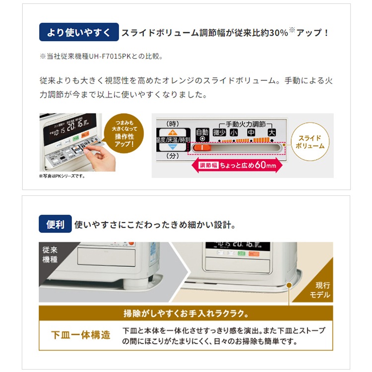 寒冷地用大型ストーブ コロナ PRシリーズ 煙突式輻射＋床暖 主に20畳