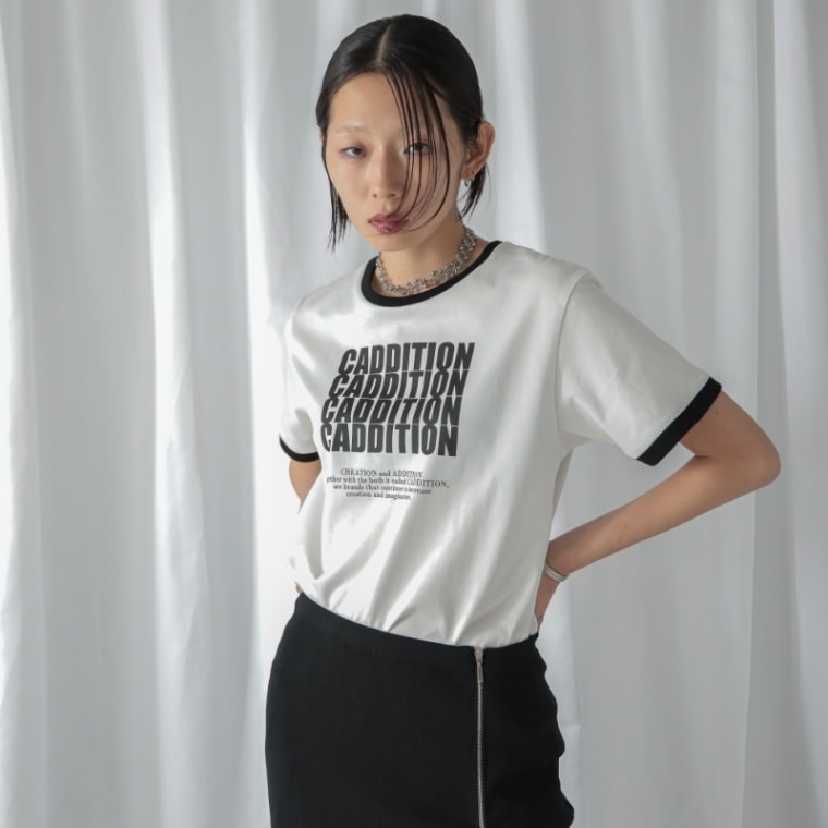 SUGAR ROSE グラフィックTシャツ ホワイト グラフィックロゴTシャツ ｜SUGAR ROSE(シュガーローズ)公式
