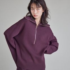 Sugar Rose　シュガーローズ　ドルマンジャガードニットプルオーバー Sugar Rose シュガーローズ ドルマンジャガードニットプルオーバー