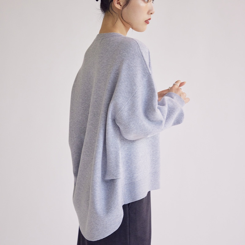 バックタックコクーンニットTOPS ｜SUGAR ROSE(シュガーローズ)公式