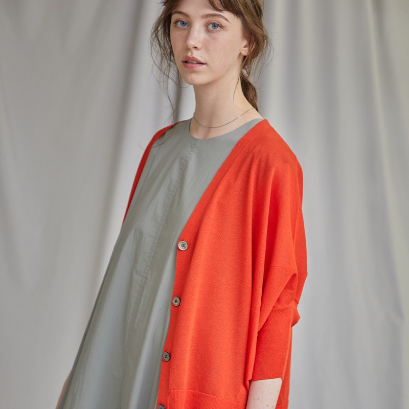 ポンチョ型袖リブカーディガン ｜SUGAR ROSE(シュガーローズ)公式