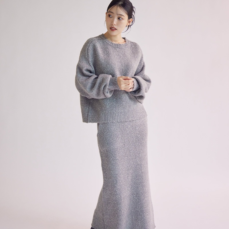 メランジニットトップス ｜SUGAR ROSE(シュガーローズ)公式オンライン