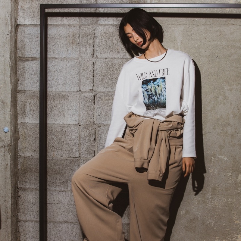 WILD AND FREEロゴTシャツ ｜SUGAR ROSE(シュガーローズ)公式
