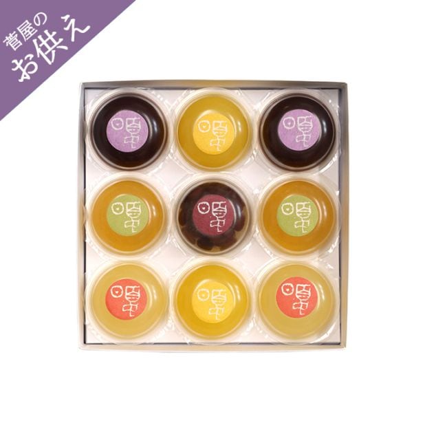 夏のお菓子 詰め合せ【ゼリー 9個】