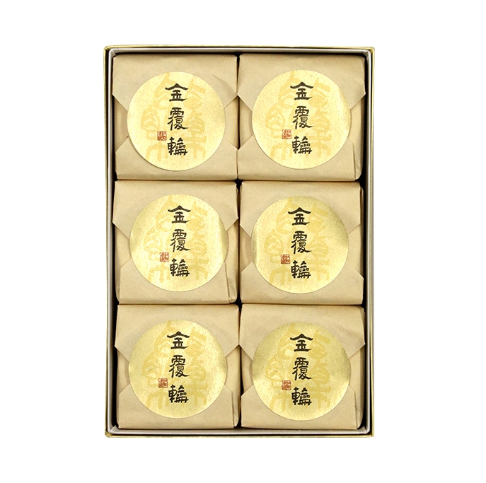 金覆輪 ご進物用 6個入 | すべての商品 | 寶菓匠 菅屋