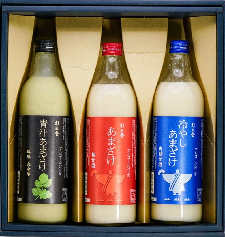 夏ギフト】②甘酒3本セット | ギフト/Gift | 杉能舎 オンラインショップ