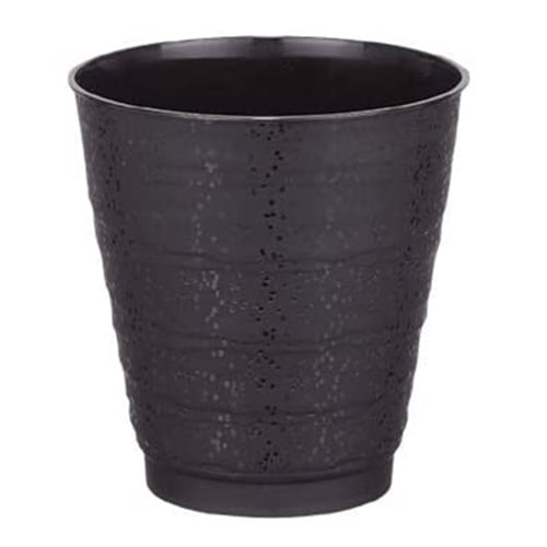 【耐熱プラスチックカップ】PP76-220　ひねり　黒　800個