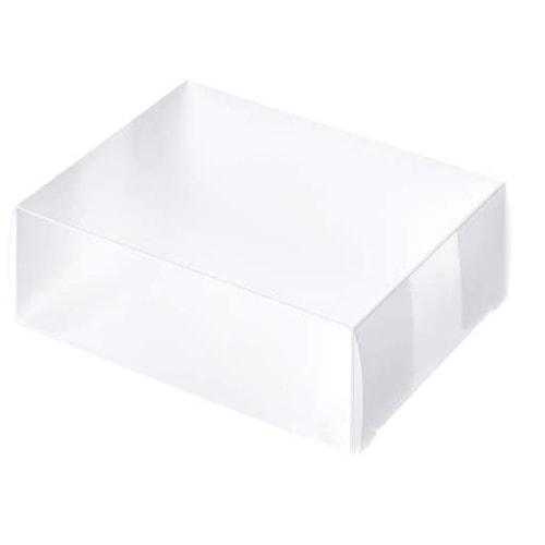 【半透明プラ箱】PPスフレチーズ箱 2個用　600個