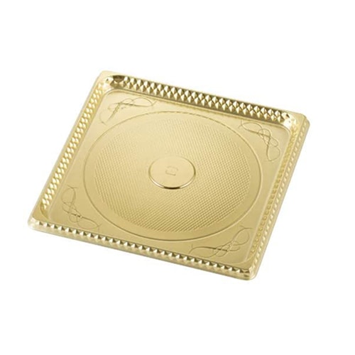 ホールケーキ用　ゴールドトレー各種 送料無料】フラワーゴールドトレー 5号 400個【人気のホールケーキ用