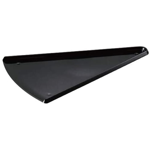 【プラスチック ケーキトレー 1ピース用】PS6・7号　10カットトレー　黒　2000個