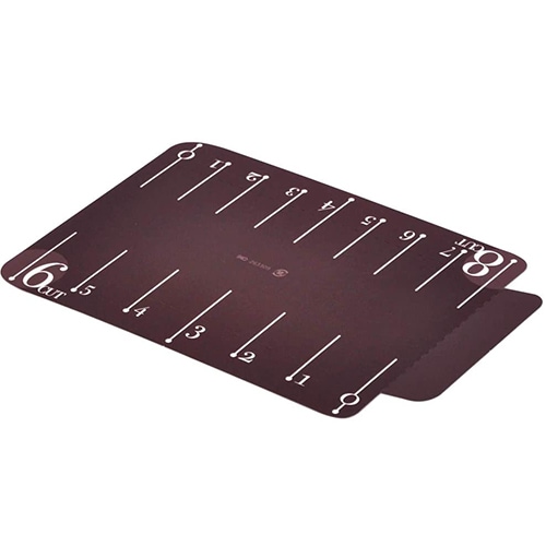 【ケーキ台紙】東光ロールケーキ用 カット目盛り付台紙