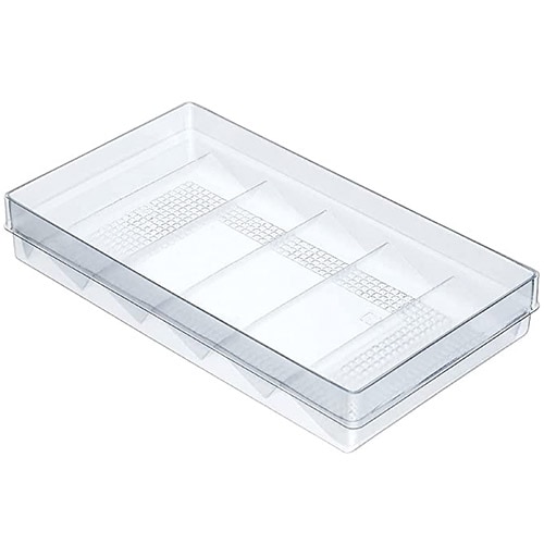 【焼き菓子箱】PVC クリアケース カレ 大（仕切りあり）100個