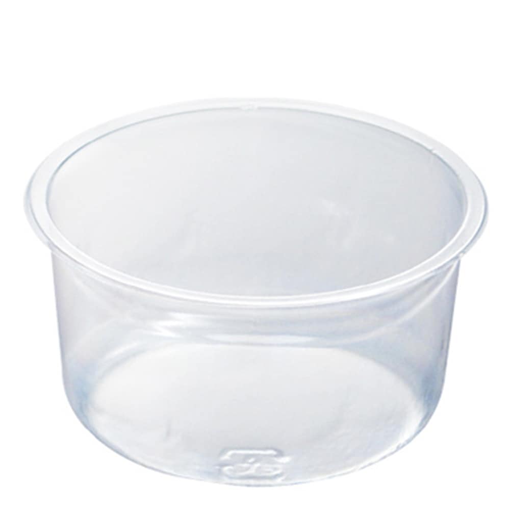 【薄型プラスチックカップ】A-PET フルールカップ 丸 5,000個