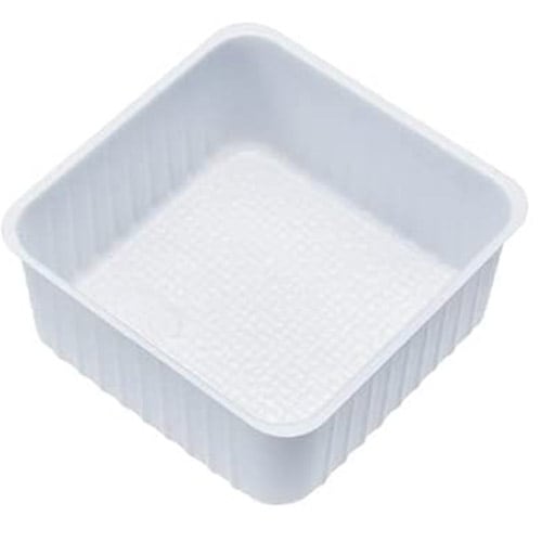 PS 彩りトレー 67×67×27.5（白）　2,000個