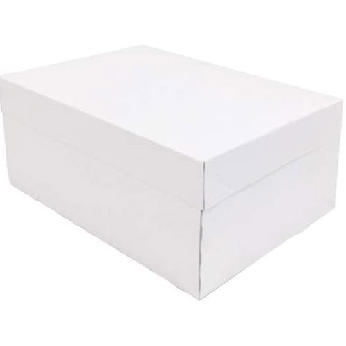 【日本製】ケーキ箱　新PAOケーキボックス ホワイト105（№5）（内寸240×180×105Ｈ） 150個【サービス箱 持ち運び】