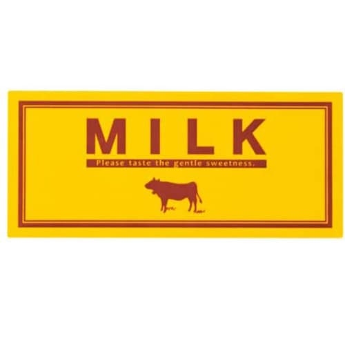 【日本製】シール MILK(ミルク)　200枚