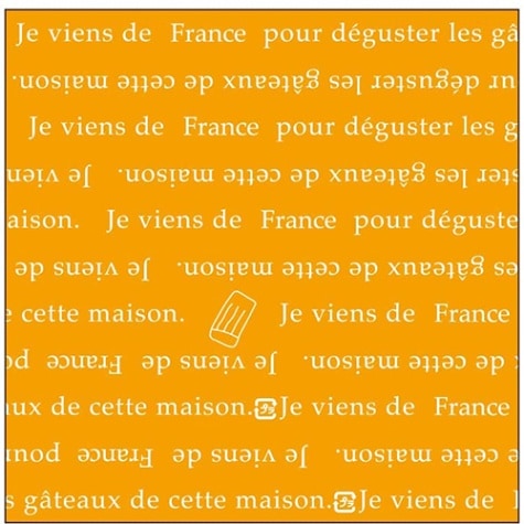 OPマットフィルム 140角（フランス）OR　500枚