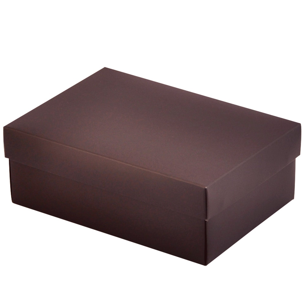 【菓子箱】ギフトケース ブラウン 200個【マカロン6個用トレーの外箱】