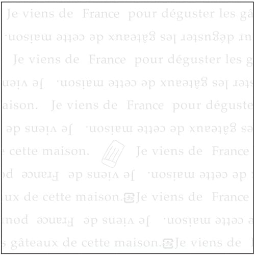 OPマットフィルム 170角（フランス）白 500枚