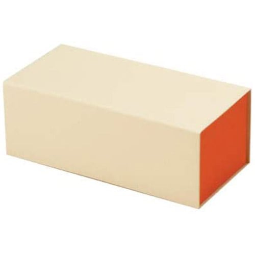 【組み立て簡単贈答用箱】プッシュギフト（オレンジ） ＳＳ（内寸160×65×65H）　200個