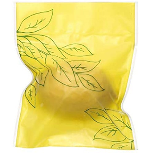 【菓子袋　レモンケーキ】マットバリアOP 二方袋 レモン 110×140(mm)　1,000枚