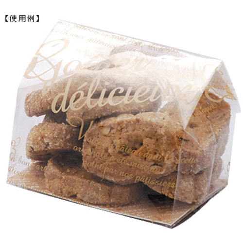 【菓子袋】バリアNY GZ袋 ガトーベージュ 75×50×155（ミリ）2,000枚