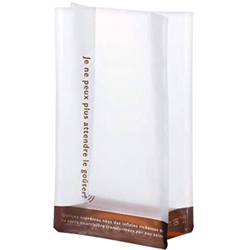 【焼き菓子 スタンド袋 立てて並べられる】バリアPET　ＳＴ袋　ブラウン（120×70×210ミリ） 1,000枚【プレゼント ギフト 乾燥剤 脱酸素剤 OK】