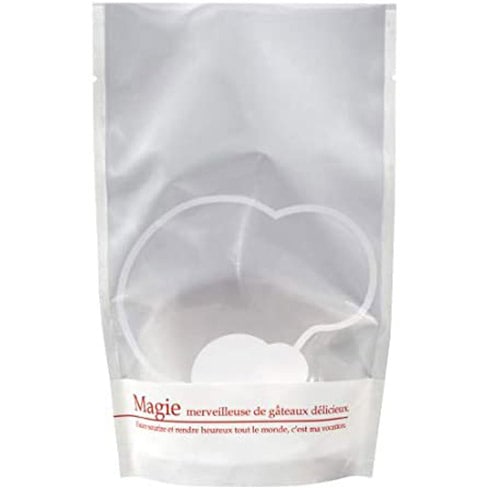 【スタンドクッキー袋】バリアＮＹ　ＳＴ袋ホワイト（120×70×190ミリ） 2,000枚